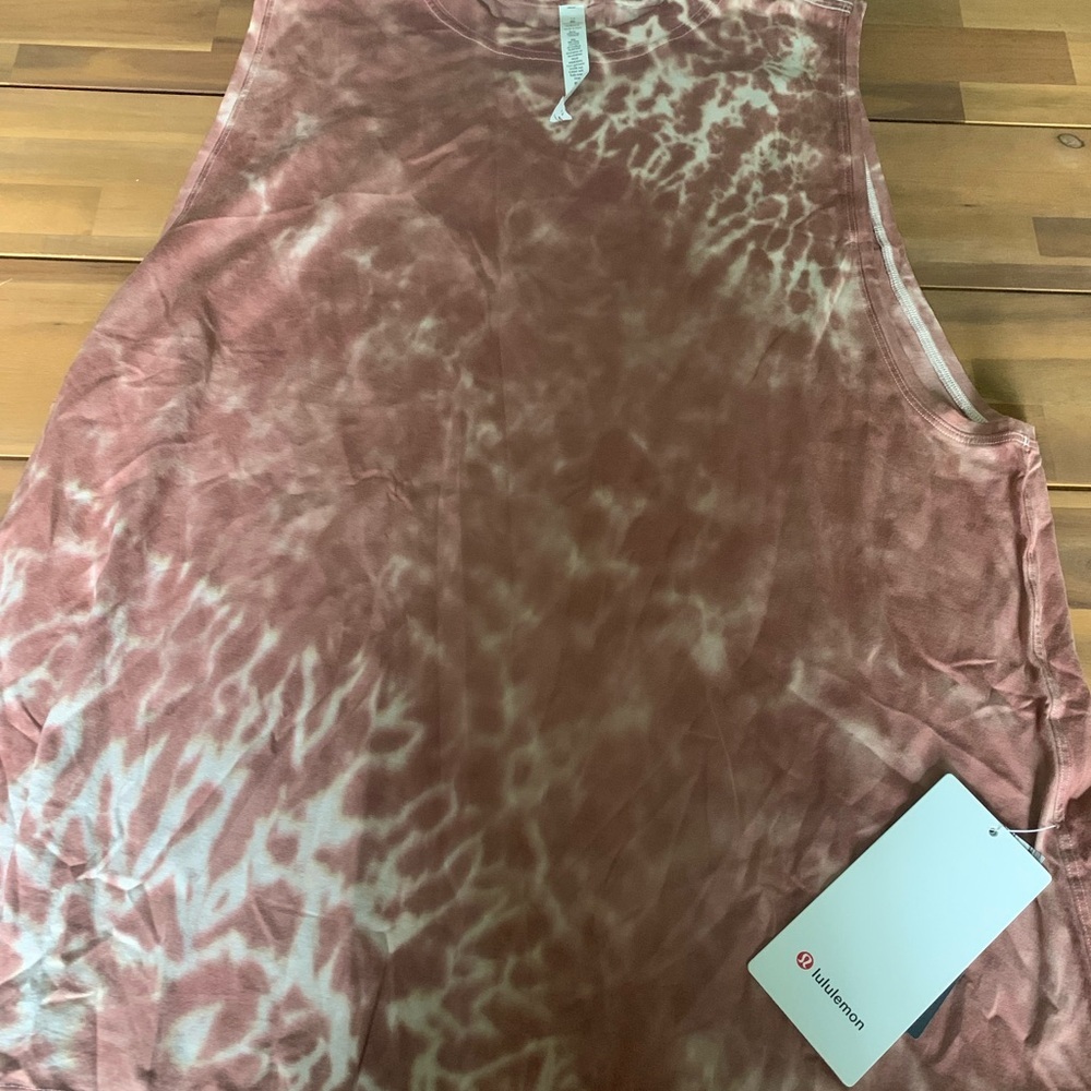 Lululemon All yours tie dye tank Sz 12